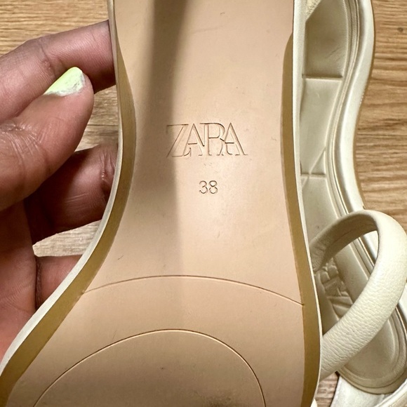 ZARA Beige Sandals - Picture 8 of 11